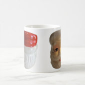 ヴィンテージのサンタのマグのマグ(まばたき) コーヒーマグカップ (中央)