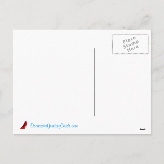 ヴィンテージのサンタクラウスの幸せな休日: 郵便はがき シーズンポストカード (裏面)