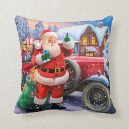 ヴィンテージのサンタクロースのクリスマスの枕 クッション