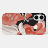 ヴィンテージのサンタクロース 指にリマインダーの紐 Case-Mate iPhoneケース (裏面 (横))