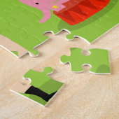 ヴィンテージのサーカスのパズル ジグソーパズル (側面)