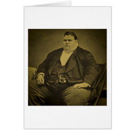 ヴィンテージのサーカスの変種の余興の脂肪人