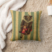 ヴィンテージのサーカスはオートバイに関係します クッション (ブランケット)