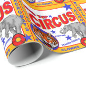 ヴィンテージのサーカスポスター ラッピングペーパー (ロールコーナー)