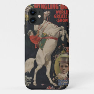 ヴィンテージのサーカスポスターiphoneのケース iPhone 11 ケース