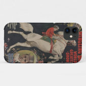 ヴィンテージのサーカスポスターiphoneのケース Case-Mate iPhoneケース (裏面(横))