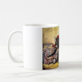 ヴィンテージのサーカス象 コーヒーマグカップ (左)