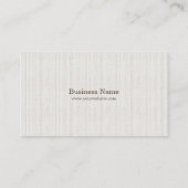 ヴィンテージのシカの木びき台の名刺 名刺 (裏面)