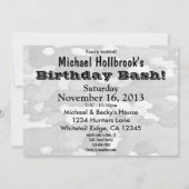 ヴィンテージのシカの狩りのグラフィック 招待状 (裏面)