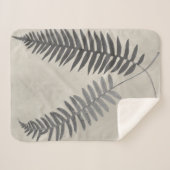 ヴィンテージのシダ シェルパブランケット (正面(横))