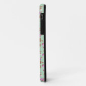 ヴィンテージのシックな花のバラのぼろぼろのばら色の花 Case-Mate iPhoneケース (裏面/左)