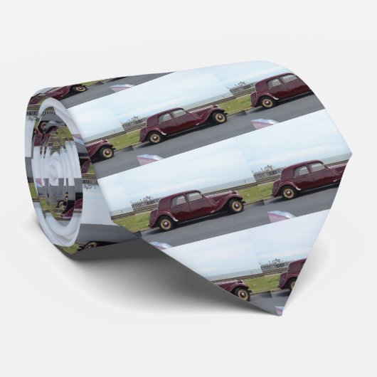 ヴィンテージのシトロエンの牽引Avant ネクタイ (ロール)