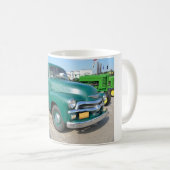 ヴィンテージのシボレーのトラック コーヒーマグカップ (正面右)