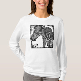 ヴィンテージのシマウマのスエットシャツ Tシャツ
