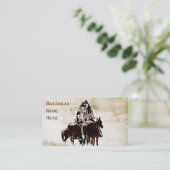 ヴィンテージのシャイエンヌの戦士の名刺 名刺 (スタンド正面)