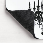 ヴィンテージのシャンデリアのデザイン マウスパッド (コーナー)