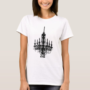 ヴィンテージのシャンデリアのデザイン Tシャツ