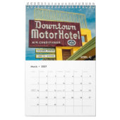 ヴィンテージのシンボルや象徴の2019カレンダーに潜って下さい カレンダー (3月 2027)