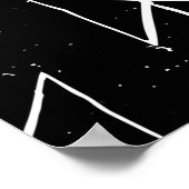 ヴィンテージのシームレスなエスニック様式とアメリカのindi ポスター (角)