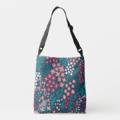 ヴィンテージのシームレスなテクスチャ。 クロスボディバッグ (裏面)