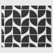 ヴィンテージのシームレスなパターンテクスモダンスタイリッシュチャ ラッピングペーパー (フラット)