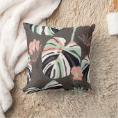 ヴィンテージのシームレスなパターン。コンテンポラリー熱帯性低潮 クッション (ブランケット)