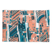 ヴィンテージのシームレスなパターン。 枕カバー (裏面)