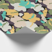 ヴィンテージのシームレスな背景パターン  ラッピングペーパー (角)