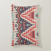 ヴィンテージのシームレスな部族パターン。幾何学的倫理 アクセントクッション (正面(垂直))