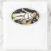 ヴィンテージのシール 楕円形シール (バッグ)