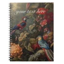 ヴィンテージのシーンバードのカスタマイズ ノートブック