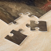 ヴィンテージのシーン象とハウダ ジグソーパズル (側面)