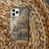 ヴィンテージのシーン象とハウダ Case-Mate iPhoneケース