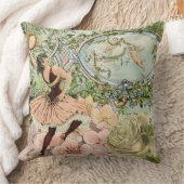 ヴィンテージのジプシーの踊りの短命なもの クッション (ブランケット)