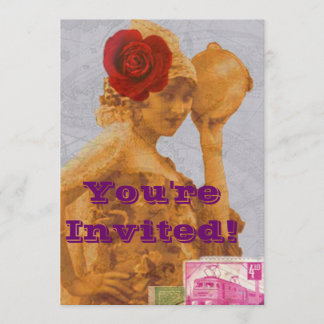 ヴィンテージのジプシー 招待状