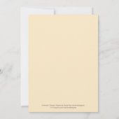 ヴィンテージのジャーナリズムの卒業の写真の招待状 招待状 (裏面)