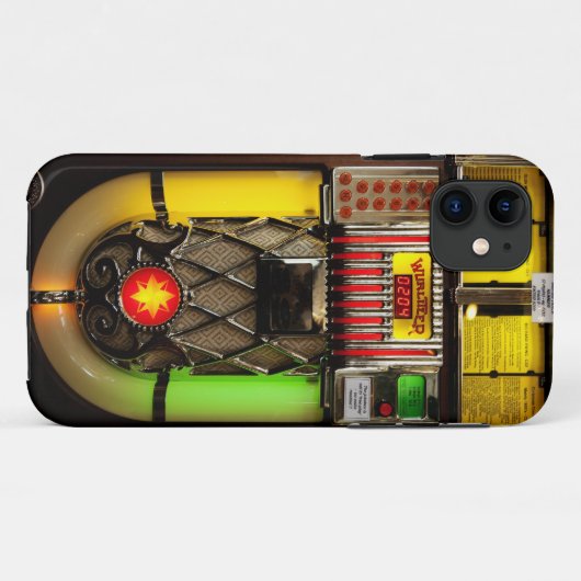 ヴィンテージのジュークボックスのiPhone 5 Case mate Case-Mate iPhoneケース (裏面(横))