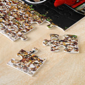 ヴィンテージのジョーンズのレッカー車 ジグソーパズル (側面)