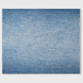 ヴィンテージのジーンのデニムの布のスタイル2の包装紙 ラッピングペーパー (フラット)