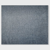 ヴィンテージのジーンのデニムの布のスタイル42の包装紙 ラッピングペーパー (フラット)