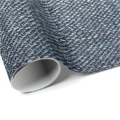 ヴィンテージのジーンのデニムの布のスタイル42の包装紙 ラッピングペーパー (ロールコーナー)