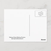 ヴィンテージのスイス人のRaulwayポスター、Zermatt ポストカード (裏面)