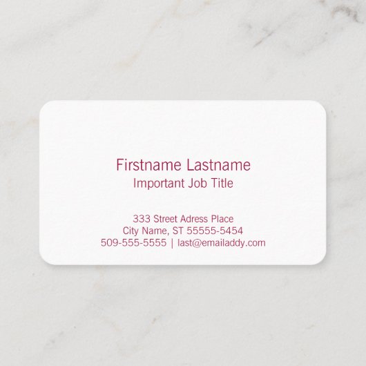 ヴィンテージのスカルのプロフィールのイラストレーション 名刺 (裏面)