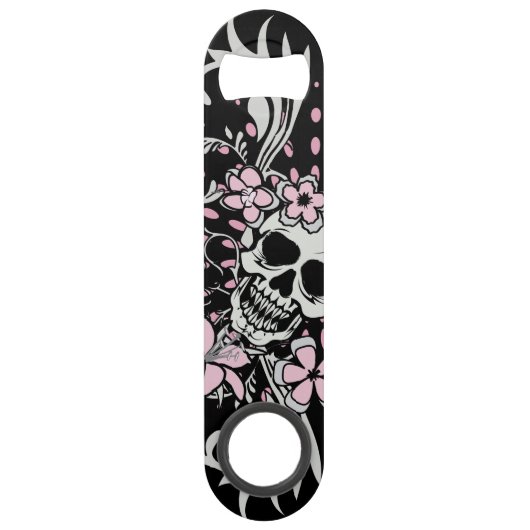 ヴィンテージのスカル スピード栓抜き (正面)