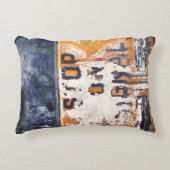 ヴィンテージのスクールバス アクセントクッション (正面)