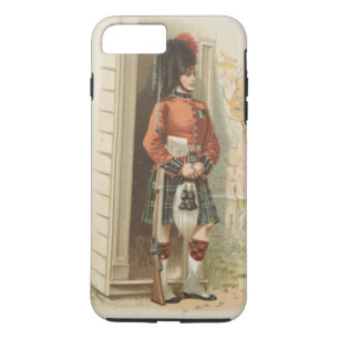 ヴィンテージのスコットランド人の兵士 iPhone 8 PLUS/7 PLUSケース
