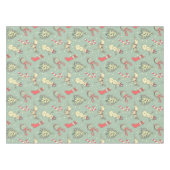 ヴィンテージのスタイルのクリスマス テーブルクロス (正面(横))