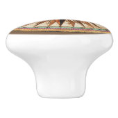 ヴィンテージのスタイルのコンパスの食器棚の引出しのノブ セラミックノブ (側面)