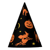 ヴィンテージのスタイルのハローウィンパーティの帽子 パーティーハット (正面)