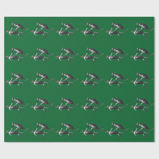 ヴィンテージのスタイルのボクシングの包装紙 ラッピングペーパー (フラット)